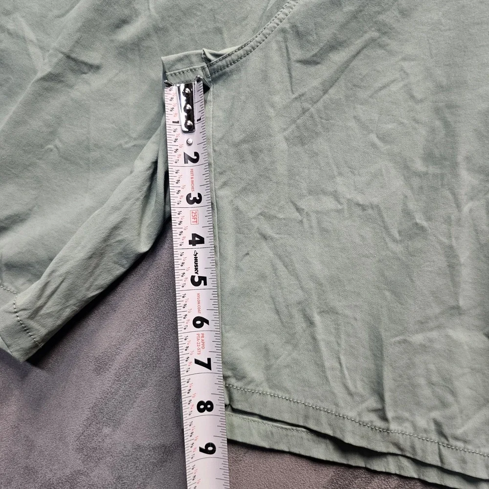 Marsh Wear Mens Size 38 Performance Fishing Shorts Sage Green Nylon Stretch
